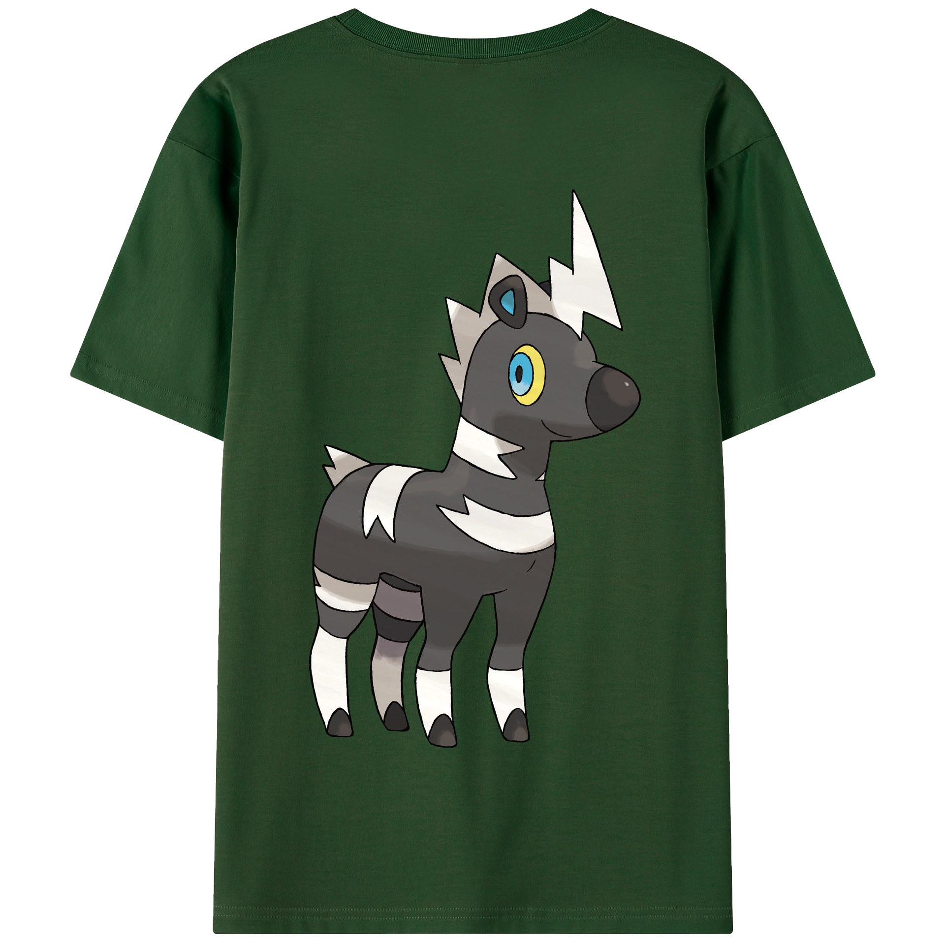 （画像用） ポケットモンスター Pokémon 綿100％半袖Tシャツ（背面プリント）